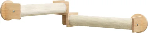 Vista 12 de Trixie Juego de muebles de pared para gatos 1 – Juego de escalada personalizable para gatos – con poste rascador escalable y plataforma elevada