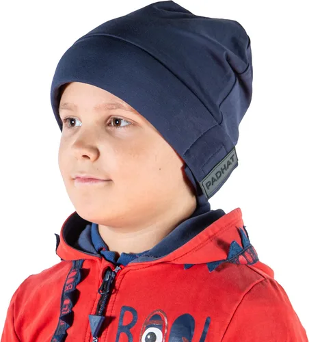 Vista 9 de Sombrero protector de cabeza para niños, diseño único y pendiente de patente, tecnología autoajustable, acolchado de seguridad para bebés y niños