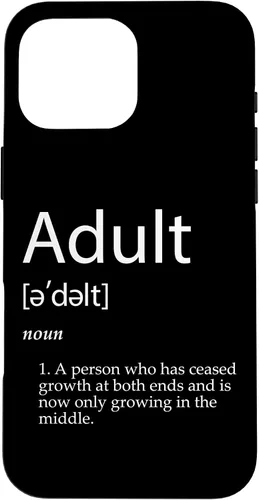 Vista 19 de Funny Adult Definition Joke for Parents Dad Mom Adults Case for iPhone XR