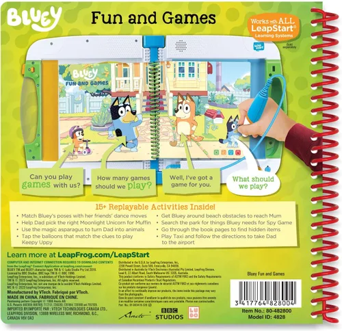 Vista 7 de LeapFrog LeapStart Bluey Diversión