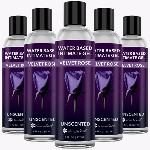 Vista 12 de 3 botellas de 8 onzas de lubricante personal a base de agua para hombres y mujeres Terciopelo Rosa