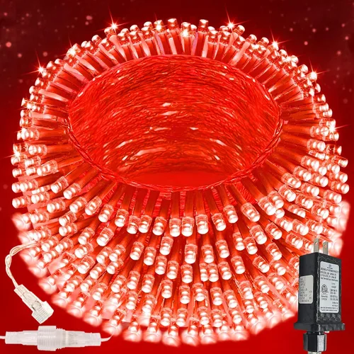 Vista 24 de Guirnalda de 200 luces LED conectables con control remoto, luces de Halloween para exteriores