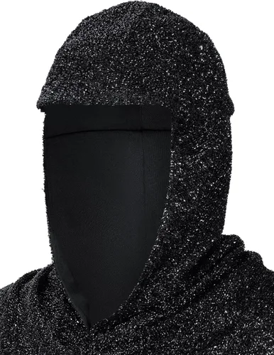 Vista 5 de Collar de cadena de imitación renacentista, coif medieval, caballero, capucha, armadura, LARP, accesorio para disfraz de Copsplay