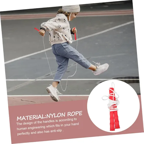 Vista 8 de GALPADA Long Jump Rope for Fitness Adults and Students Lightweight Rope Practical Workout Training Tool