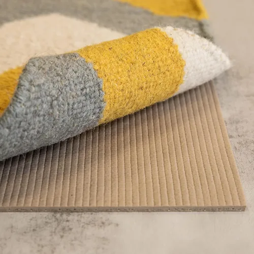 Vista 8 de Grip-It Almohadilla antideslizante de agarre sólido para alfombras de área y alfombras de pasillo, almohadilla acolchada para suelos de madera dura