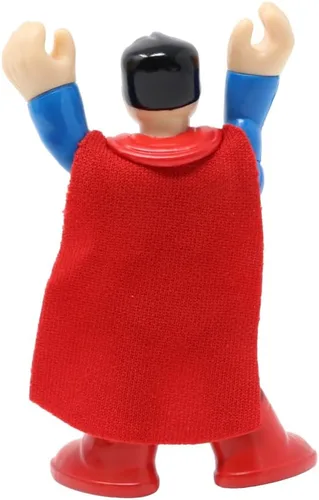 Vista 3 de Imaginext Figura de repuesto DHT62 - DC Superfriends Super Hero Flight City ~ Figura de Superman de repuesto