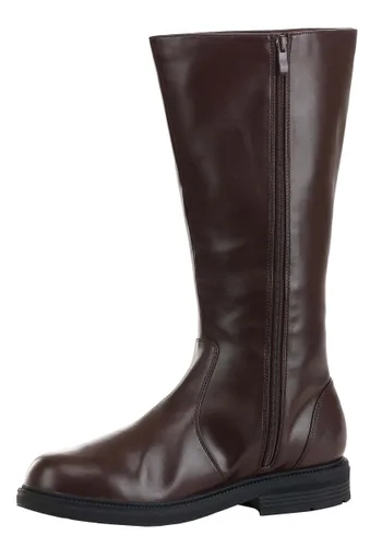 Vista 4 de Botas de Disfraz Marrones Altas para Adultos Multicolor