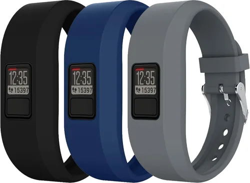 Vista 10 de Correa para Garmin Vivofit 3, correa de repuesto de silicona suave para Garmin Vivofit 3 / Vivofit JR/Vivofit JR 2 Activity Tracker, ajuste