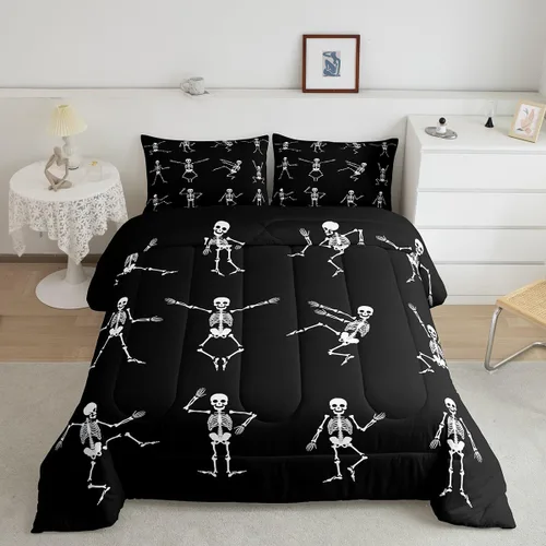 Vista 33 de Erosebridal - Juego de edredón con bandera estadounidense, juego de edredón de plumón tamaño individual para niños y adolescentes, juego de edredón