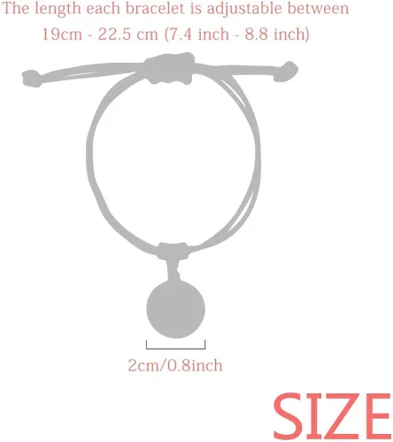 Vista 2 de YaoX Japanese Culture Brown Black Bracelet Rope Hand Chain Leather Elephant Wristband