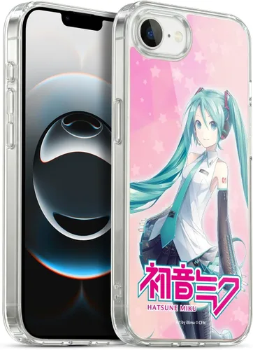 Vista 62 de Head Case Designs Licencia Oficial Hatsune Miku Gráficos Lindos Carcasa de Gel [Protección de Grado Militar] Compatible con Apple iPhone 7