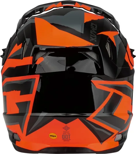 Vista 4 de GMAX MX-96S Casco de estilo MX para moto de nieve para deportes de invierno con caja de respiración