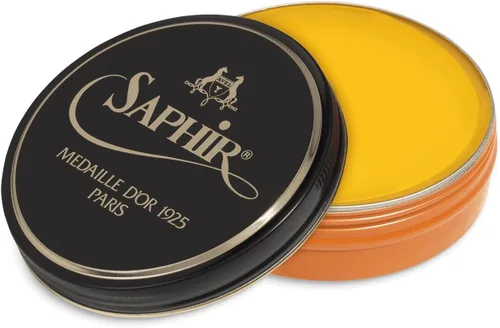 Vista 18 de SAPHIR Medaille d'Or Pate De Luxe - Esmalte de zapatos de cera natural para brillo de cuero Marrón medio