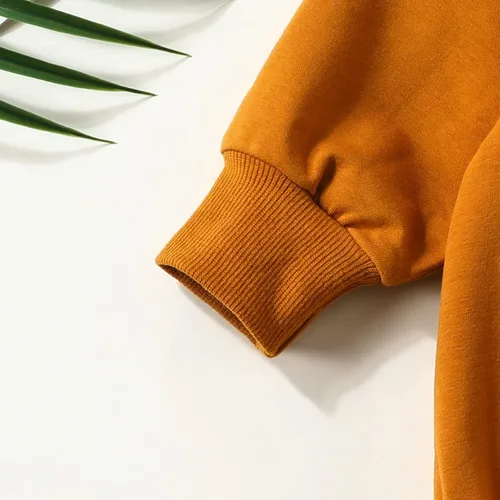Vista 140 de Ropa de Halloween para bebé niña, sudadera con estampado de calabaza, mameluco de burbujas, lindo traje de Acción de Gracias de otoño