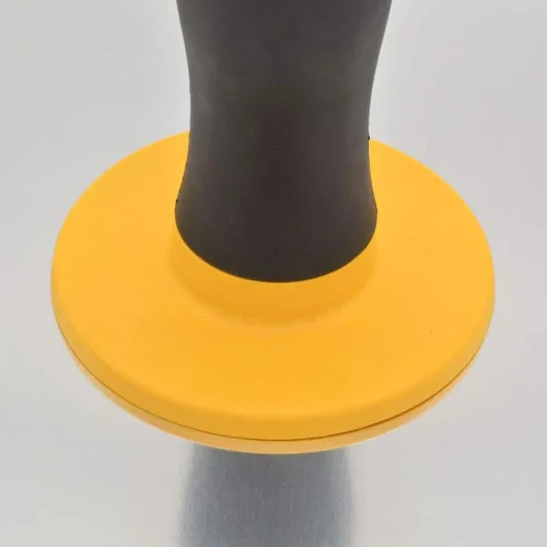 Vista 3 de Soporte para tablero de mortero, halcón de enlucido de aluminio con mango de agarre suave, pintura casera con mango herramienta de enlucido