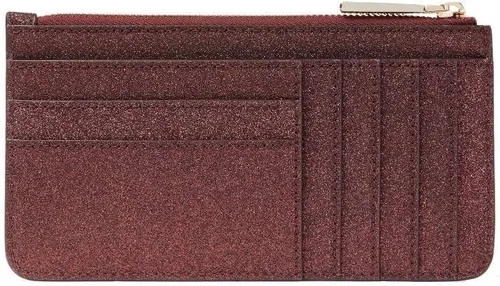 Vista 3 de Kate Spade - Cartera para mujer con diseño brillante en caja grande y delgada, con purpurina, Deep Nova