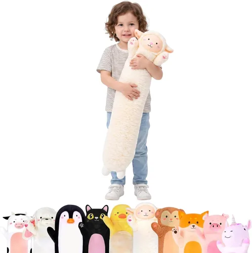 Vista 22 de Cuddle Paws Almohada corporal de felpa de oso para niños, juguete