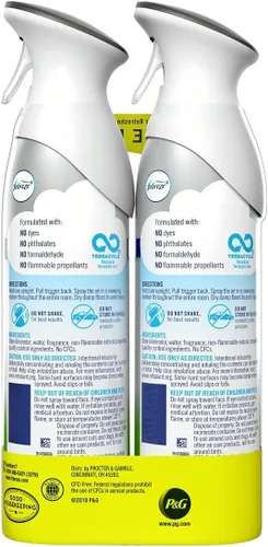 Vista 4 de Febreze Spray eliminador de olores para mascotas, 8.8 onzas líquidas, paquete de 2
