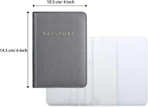 Vista 2 de 2 fundas para pasaporte de novia, funda para pasaporte de viaje