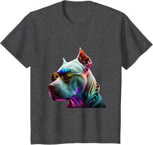 Vista 36 de Dogo Argentino Dogs Dogo Argentinos Camiseta, Negro