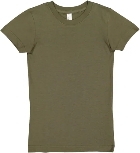 Vista 17 de LAT Niñas Activewear Sportswear Camiseta de longitud más larga (2616)
