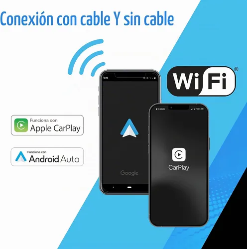 Vista 3 de Jensen J3CA7W-BUC - Estéreo inalámbrico Apple CarPlay Android Auto de 7 pulgadas, cámara Backup camera included, wired or wireless Certified Apple