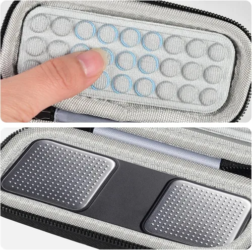 Vista 4 de PAIYULE Funda para KardiaMobile 6L para monitor de electrocardiograma, soporte compacto también se adapta a monitor de frecuencia cardíaca portátil