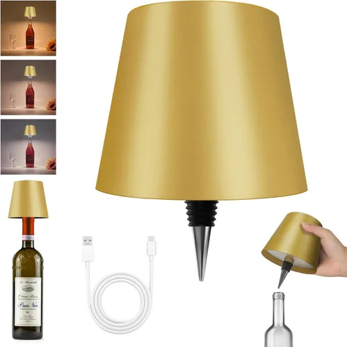 Vista 17 de 2025 Nueva Lámpara Inalámbrica para Botellas - Luces LED para Botellas de Licor y Vino, Pantalla Inalámbrica, Luz Superior para Botella de Whisky