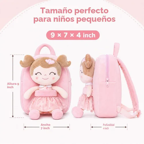 Vista 4 de Gloveleya Kids Backpack Toddler Girls Backpacks