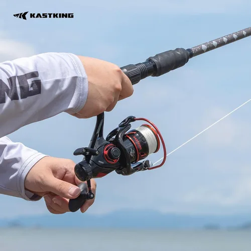 Vista 9 de KastKing Sharky Baitfeeder III Spinning Reels with 5.5:1 Gear Ratio