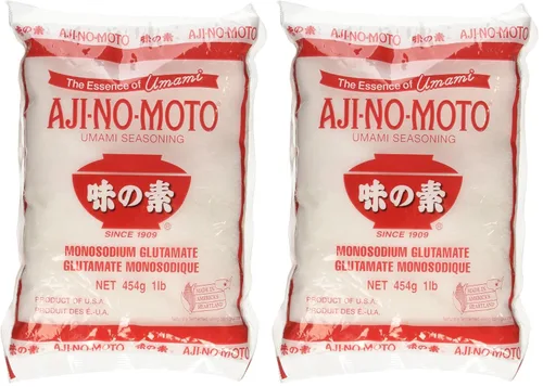 Vista 5 de Aji No Moto Ajinomoto Condimento Umami de Glutamato Monosódico 454g / 1LB / 16oz HALAL