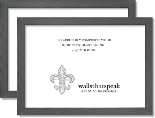 Vista 25 de wallsthatspeak Marco de rompecabezas, granero americano, 19x13