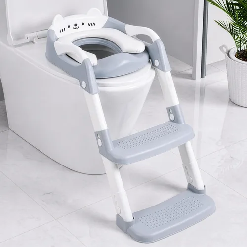 Vista 9 de Orzbow Potty Training Seat with Step Stool, Adjustable Height, Anti-Slip