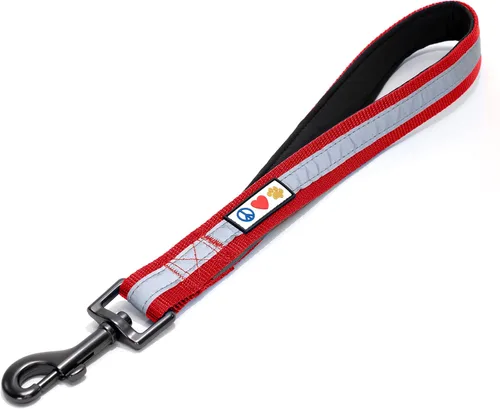 Vista 15 de Pawtitas Correa de perro de doble asa resistente para entrenamiento, correas sin tirones, ideal para perros medianos y grandes, ideal para caminar