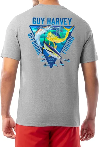 Vista 197 de Guy Harvey Camiseta de manga corta Threadcycled para hombre