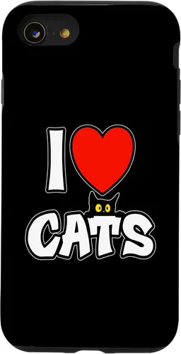 Vista 18 de I Love Cats cat Lover Kitten Parents Feline Fans only Owners Case for iPhone 16