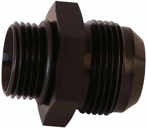 Vista 19 de Aeromotive 15608 Aluminio anodizado negro -10AN macho conector de combustible con rosca estriada