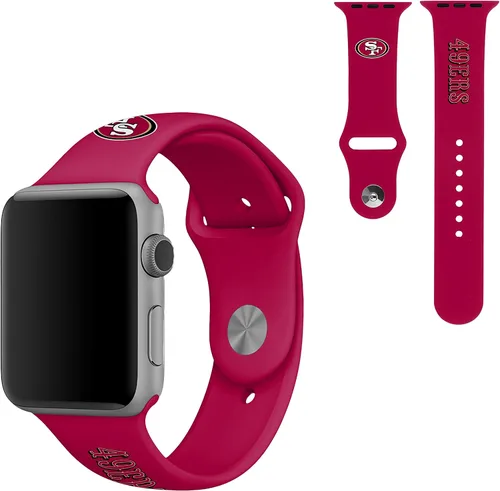 Vista 7 de SOAR Correa de reloj unisex para adultos de la NFL de 1.496 in, 1.654 in