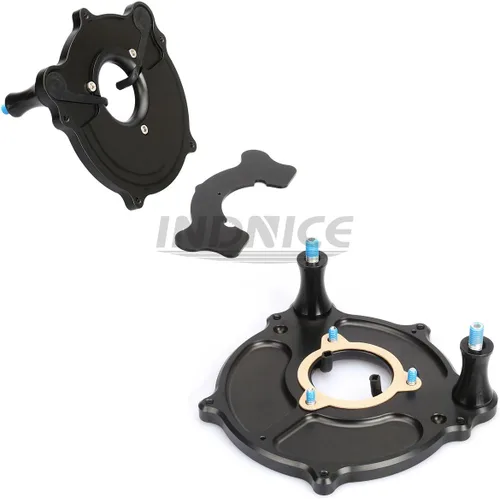 Vista 4 de Filtro de aire de corte de borde CNC para Harley Street Glide Filtro de entrada de aire apto para modelos Harley Touring 2008-2016