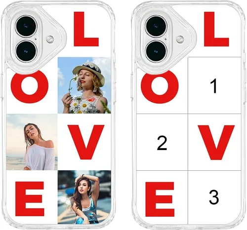 Vista 107 de Funda de teléfono personalizada para Apple iPhone 8 Plus iPhone 7 Plus, personalizada con foto, imagen, texto, imagen, diseño de imagen