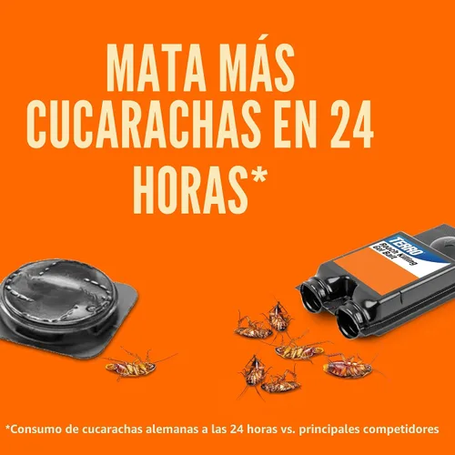 Vista 7 de TERRO Estaciones de cebo de gel para matar cucarachas, paquete de 12, cebo