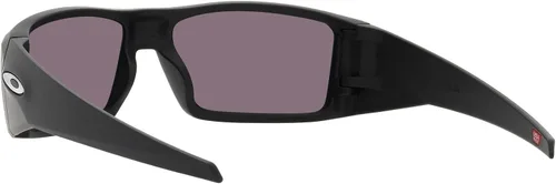 Vista 6 de Oakley Gafas de sol para hombre, marco negro mate, lentes gris Prizm, 2.402in