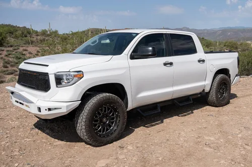 Vista 4 de Magnum RT Gen 2 Drop Steps - Estribos negros compatibles con Tundra CrewMax Cab 2007-2021 4 puertas completas