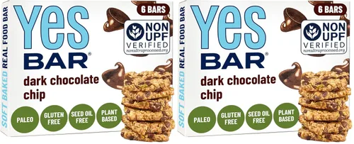 Vista 18 de The YES Bar Barra de manzana y canela crujiente – Proteína a base de plantas, barra de aperitivo decadente – Vegana, paleo, sin gluten, sin lácteos