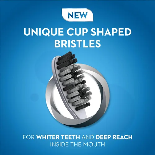 Vista 5 de Oral-B Cavity Defense 123 Cepillo de dientes negro mediano (paquete de 4)