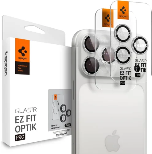Vista 12 de Spigen Protector de pantalla para lente de cámara [GlasTR EZ Fit Optik Pro] diseñado para iPhone 17 Pro Max iPhone 17 Pro iPhone 16 Pro Max 16