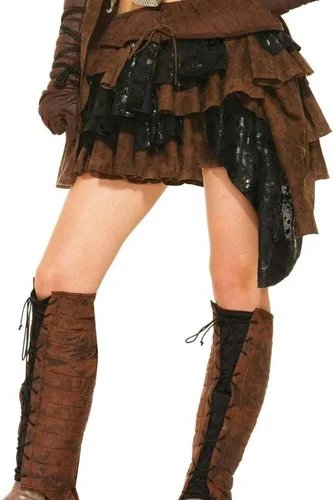 Vista 3 de Forum Novelties Disfraz medieval de guerrera de pícaro de fantasía para mujer, multicolor, talla única