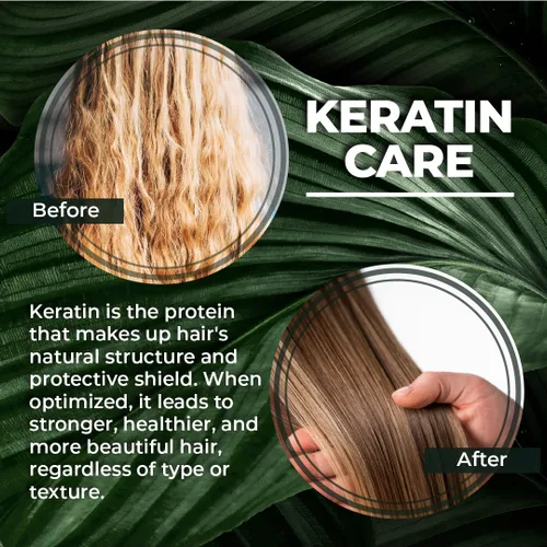 Vista 3 de KERARGANIC Solución de tratamiento rubio OneStep - 33.8 fl oz/33.8floz