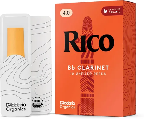 Vista 17 de D’Addario Woodwinds - Lengüetas para clarinete Rico Bb - RCA0315 - Fuerza 1.5, paquete de 3