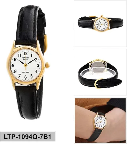Vista 2 de Casio Reloj de vestir para mujer #LTP1094Q7B1, Reloj de cuarzo, movimiento de cuarzo